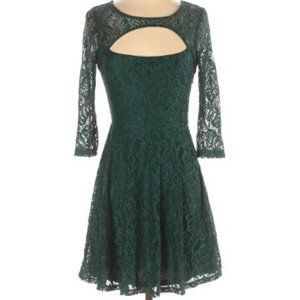 Green Lace Dress